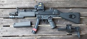 Mp5 TLF Classic Army, Titan, GB CNC, eotech, pełny tuning
