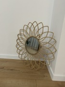 Lustro plecione boho rustykalne