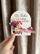 Tabliczka z życzeniami na Dzień Babci i Dziadka