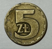 Moneta 5zł 1976 PRL