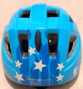 Kask rowerowy dziecięcy Kiwanis Eimskip niebieski S, 50-54cm, Model W-012.