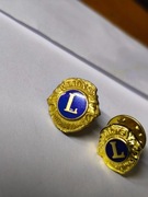 odznaki PINSY - L LIONS INTERNATIONAL X2