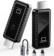 Bezprzewodowy nadajnik i odbiornik HDMI, obsługa 4K, Plug & Play