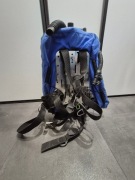 butle nurkowe,  twin set + skrzydło + balast