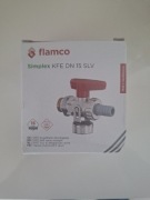 Zawór spustowy Flamco Simplex  KFE DN 15 ze złączką na węża