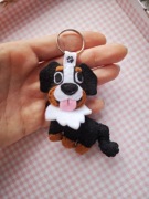 Berneński pies pasterski, Berneńczyk, pies- brelok handmade