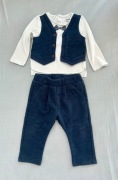 Elegancki zestaw dla niemowlaka/chłopca 12 msc Kiabi 