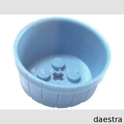 LEGO 64951 BALIA misa kontener z otworem na oś średni niebieski/Medium Blue