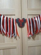 Girlanda na roczek ozdoba krzesełka proporczyk w motywie Myszki Minnie