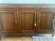 Komoda lite drewno orzech