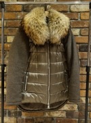 Kurtka Ochnik ALGOLA z kołnierzem z jenota roz. S