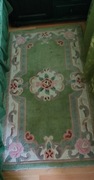 Wełniany dywan Aubusson 150x80 zielony