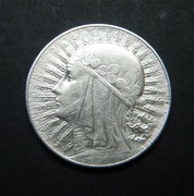 5 złotych 1933 Głowa Kobiety