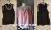 Bluzki r M. 3 w cenie 2! WYPRZEDAŻ!