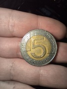 Moneta 5 złotowa 1994 r