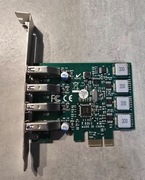 Adapter Digitus DS-30226 zielony USB 3.0 PCI Express (karta rozszerzeń)