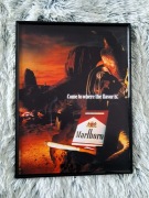 Plakat w ramce 30x40 Marlboro Vintage – Ikona Amerykańskiego Stylu 