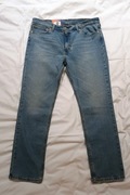 Levi's 511 Slim Fit jeansy męskie W38 L32, oryginalne z USA, nowe z metkami