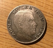 Adolf Hitler 1889-1945 medal moneta żeton 222