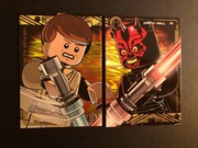 KARTY 12 OBI-WAN I 13 DARTH MAUL LEGO STAR WARS TCC 5 (EDYCJA JUBILEUSZOWA)