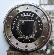 MALTA 2024 20 CENTÓW UNC !!!!!!!!!!