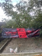 Baner Audi o wymiarach 180x45  / RS4 / A3 /