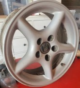 SPRZEDAM ORYGINALNE FELGI VOLVO 15'', 5 x105, ET 30 z oponami letnimi