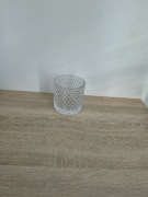 Szklany pojemnik / świecznik