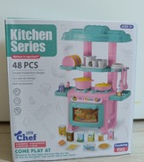 Kuchnia Little Chef z akcesoriami dla lalek 
