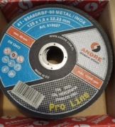 Tarcze do cięcia 125x1x22 Andre 25 sztuk PRO Line