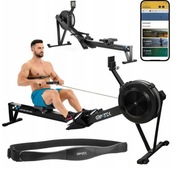 Wioślarz powietrzny XR4000 ERGOMETR + pas do pomiaru tętna Gymtek NOWY