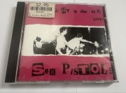 CD Sex Pistols - Anarchy In The UK Live , NEVER MIND THE BOLLOCKS