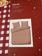 Pościel Homla misie, edycja świąteczna