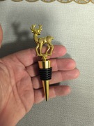 Korek do butelki zatyczka ozdobna jeleń do alkoholu oliwy soku uniwersalny