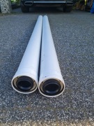 Rura spalinowa koncentr. DN60/100 2m Almeva 