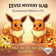 Mystery Slab Pokemon Eevee Edition Oceniona Karta Beckett PCA AOG CmG