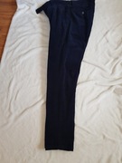    Nowe spodnie sztruksowe  granatowe massimo dutti bawelna 100%