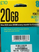 Sim karta Anglia EE, Tesco (internet)