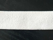 Taśma GUMA PŁASKA ODZIEŻOWA 25mm / 14 metrów biała 