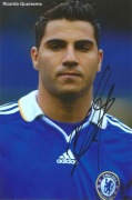 Ricardo QUARESMA autograf! zdjęcie 10x15 BARCELONA CHELSEA PORTUGALIA