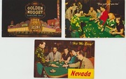 Stare pocztówki USA Las Vegas kasyno lata 50–60