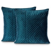 2x Poszewka pikowana Morski/Błękitny PASCALI