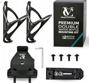 Koszyk na bidon VeloChampion premium double czarny