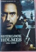 SHERLOCK HOLMES. GRA CIENI. ROBERT DOWNEY JR. JUDE LAW. DVD