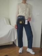 JEANSY CALVIN KLEIN BARREL FIT NOWE GRANAT