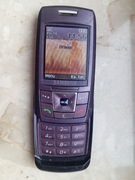 Telefon komórkowy Samsung SGH-E250+ bateria i ładowarka 