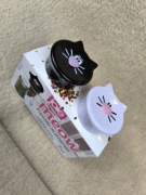 Pojemniki na przyprawy kotki zestaw dwie sztuki