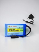 Akumulator 12V 10000mAh Li-ion 18650 + ładowarka