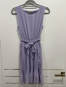 Sukienka letnia plisowana lilowa Butik M