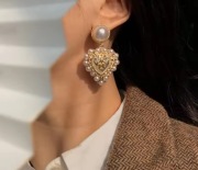 Kolczyki serca Walentynki